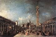 GUARDI, Francesco Piazza di San Marco dfh Norge oil painting reproduction